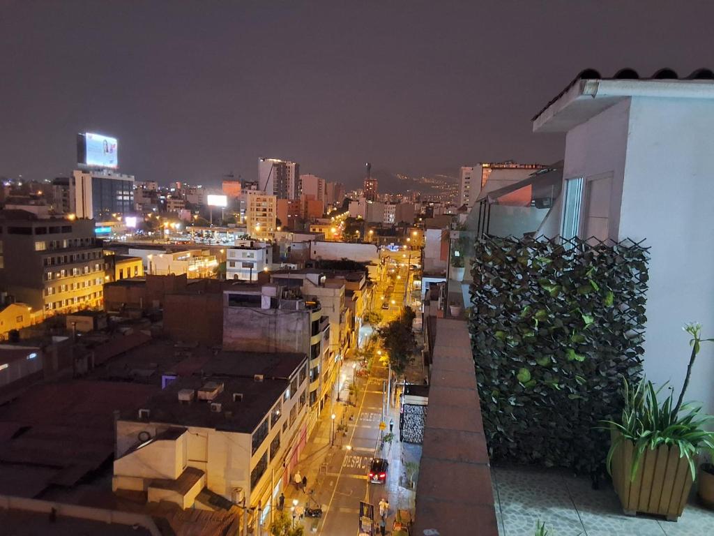 Nespecifikovaný výhled na destinaci Lima nebo výhled na město při pohledu z ubytování v soukromí