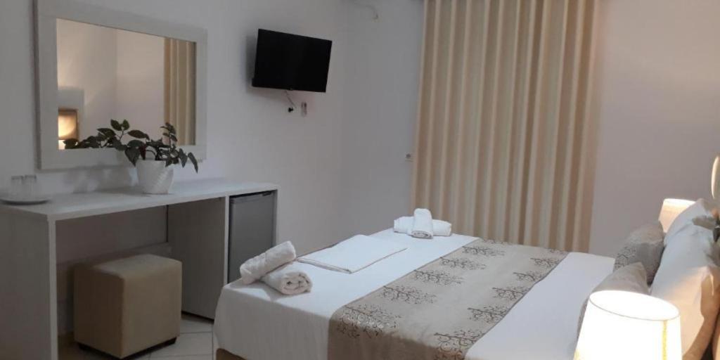 Postel nebo postele na pokoji v ubytování Ceko Hotel
