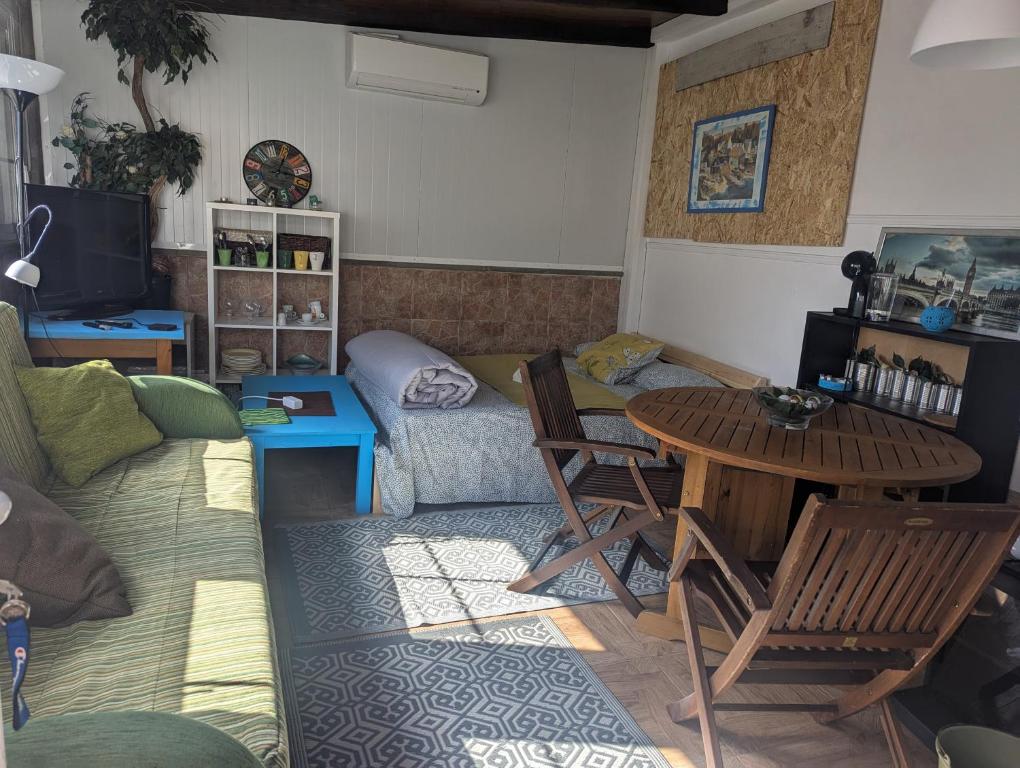 Posezení v ubytování Maspalomas Pasito