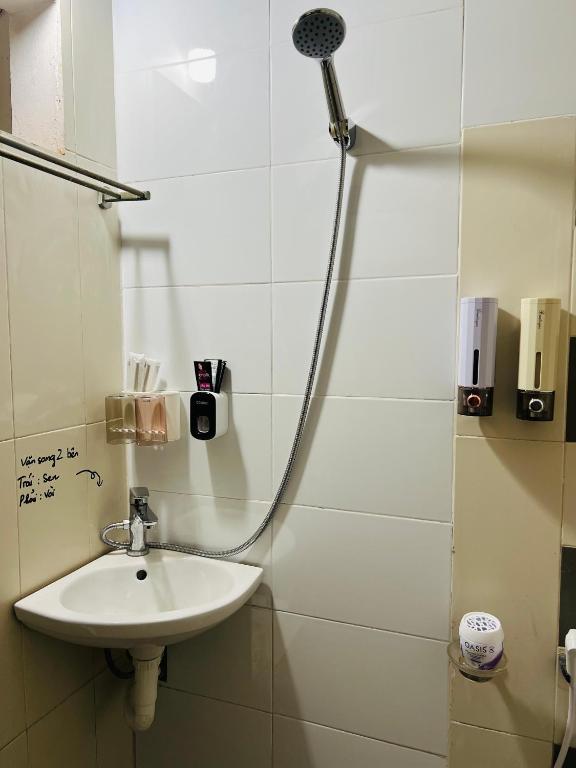 Koupelna v ubytování Didou Homestay Đông Anh
