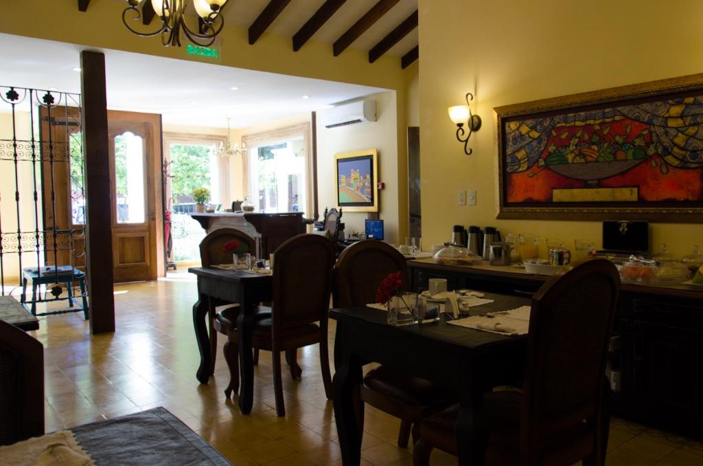 Posezení v ubytování La Casona Hotel Boutique