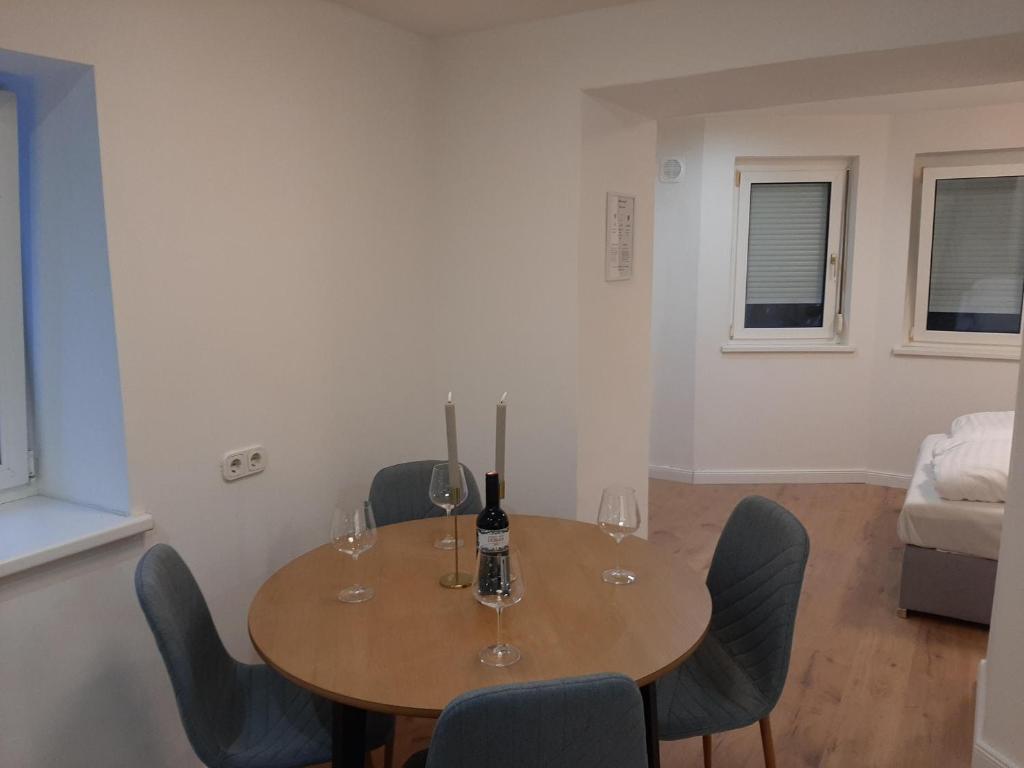 Posezení v ubytování Center Apartments Bludenz