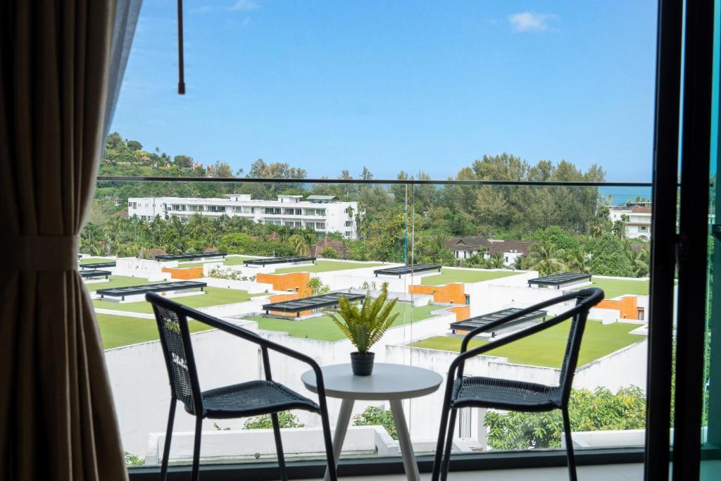 Balkón nebo terasa v ubytování Private Residents in Surin Mida