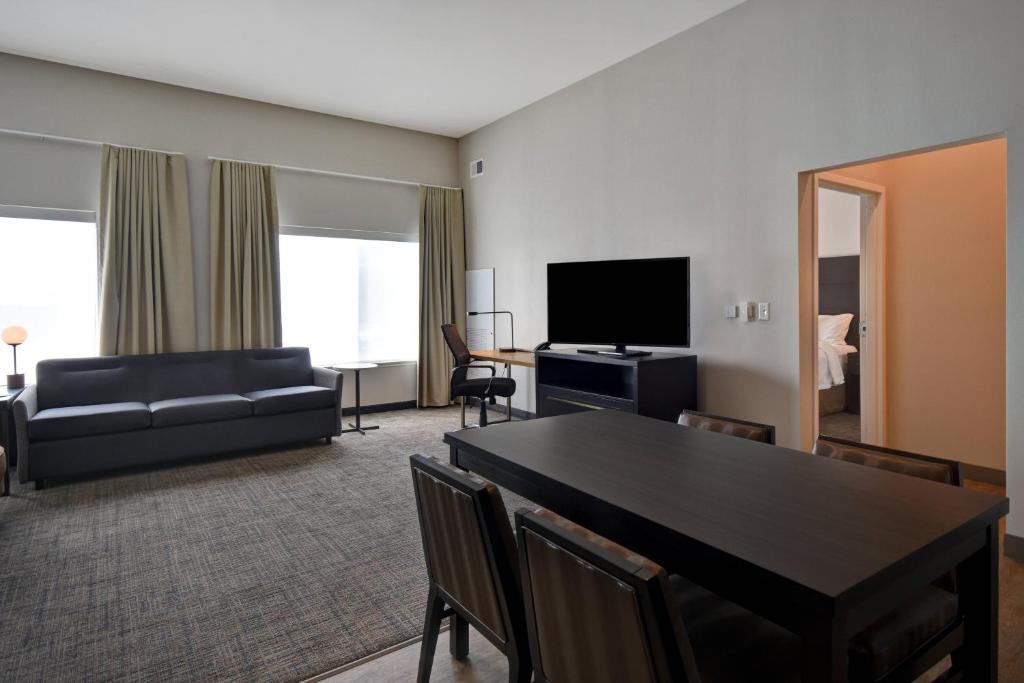 TV a/nebo společenská místnost v ubytování Residence Inn Middletown Goshen