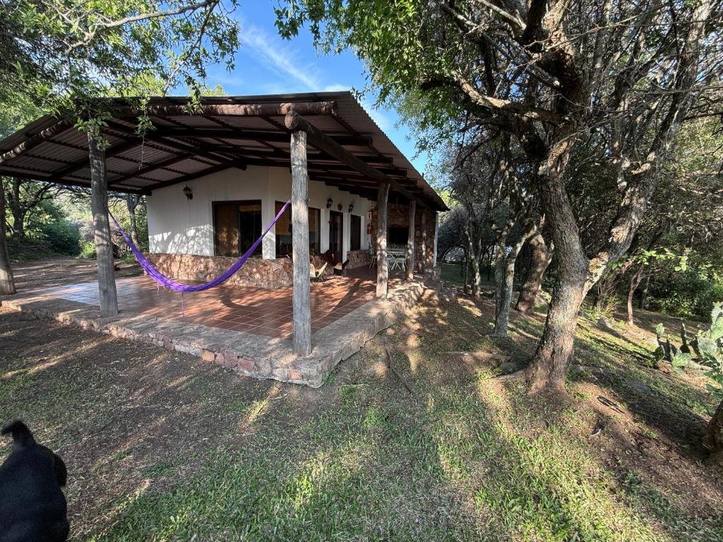 En have udenfor Cabañas Siesta Serrana