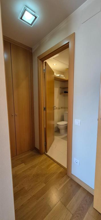 Posteľ alebo postele v izbe v ubytovaní Apartamento en Avenida Diagonal - Torre Glorias - Ángeles Terraza