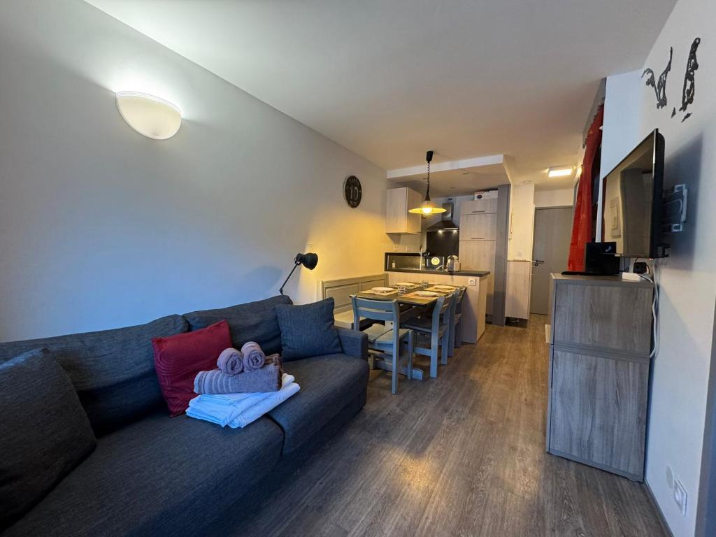 Kuchyň nebo kuchyňský kout v ubytování HB 3031 - Tignes Val Claret Hameau du Borsat