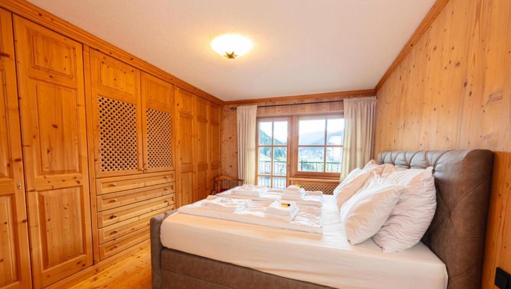 Posteľ alebo postele v izbe v ubytovaní Das Kitz - deLuxe ChaletApartments