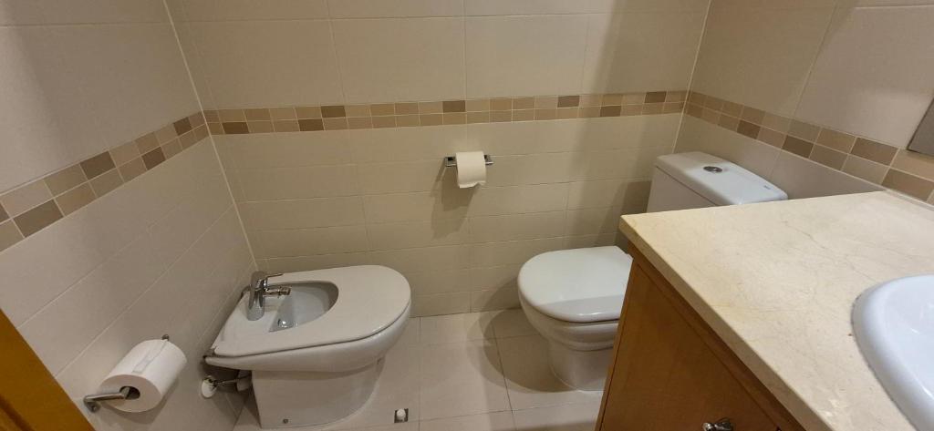 Kúpeľňa v ubytovaní Apartamento en Avenida Diagonal - Torre Glorias - Ángeles Terraza
