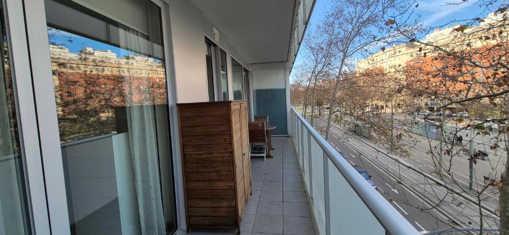 Balkón alebo terasa v ubytovaní Apartamento en Avenida Diagonal - Torre Glorias - Ángeles Terraza