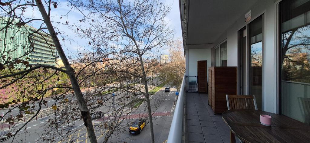 Balkón alebo terasa v ubytovaní Apartamento en Avenida Diagonal - Torre Glorias - Ángeles Terraza