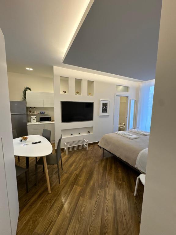 Η κουζίνα ή μικρή κουζίνα στο Al Duomo - Business Accommodation
