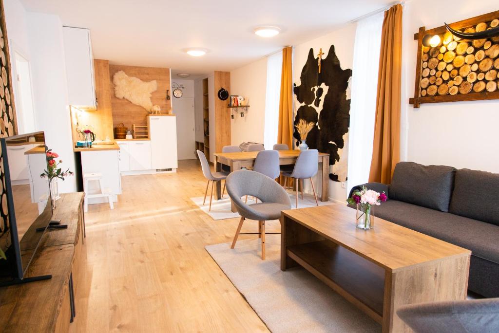 Posezení v ubytování Apartmán Vila Zuberec