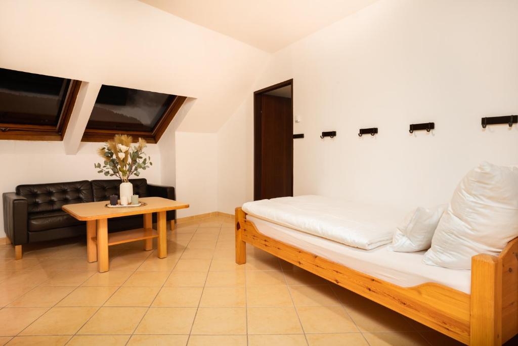 Posezení v ubytování Hirschenhof Apartments