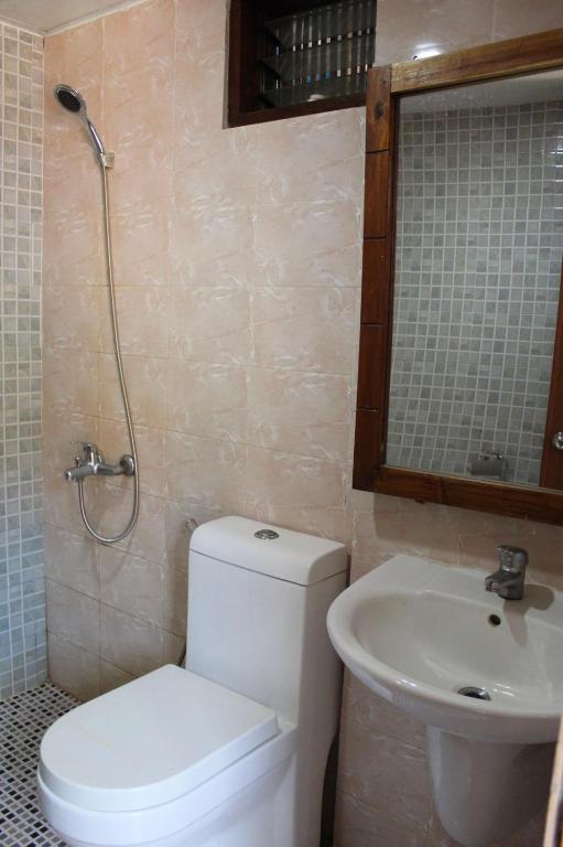 Koupelna v ubytování Agustin El Nido Inn