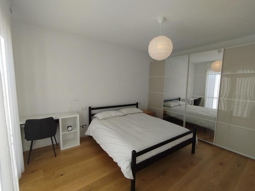 Postel nebo postele na pokoji v ubytování Agriturismo Casa Bregalda