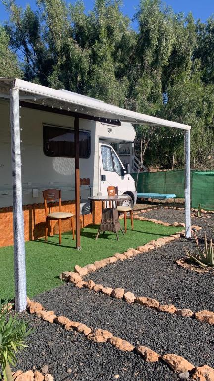 Zahrada ubytování Calima Glamping