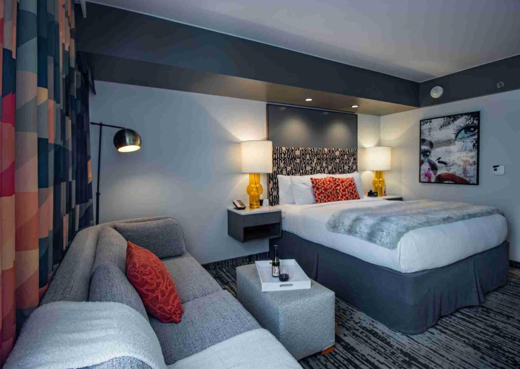 Postel nebo postele na pokoji v ubytování Hotel Eastlund - Best Western Premier Collection