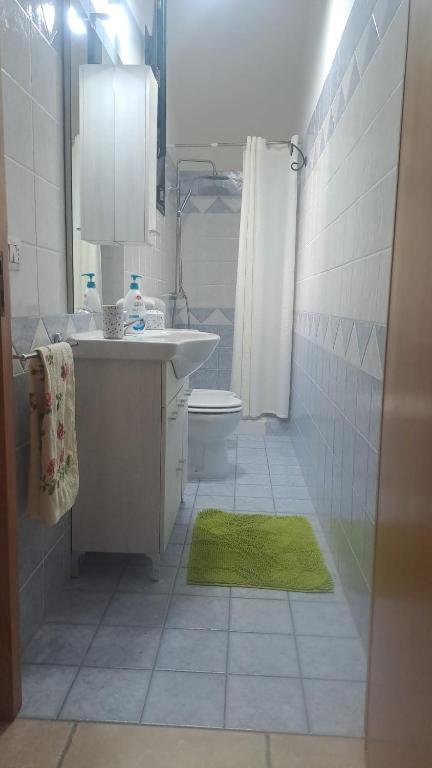 Koupelna v ubytování Sea Home
