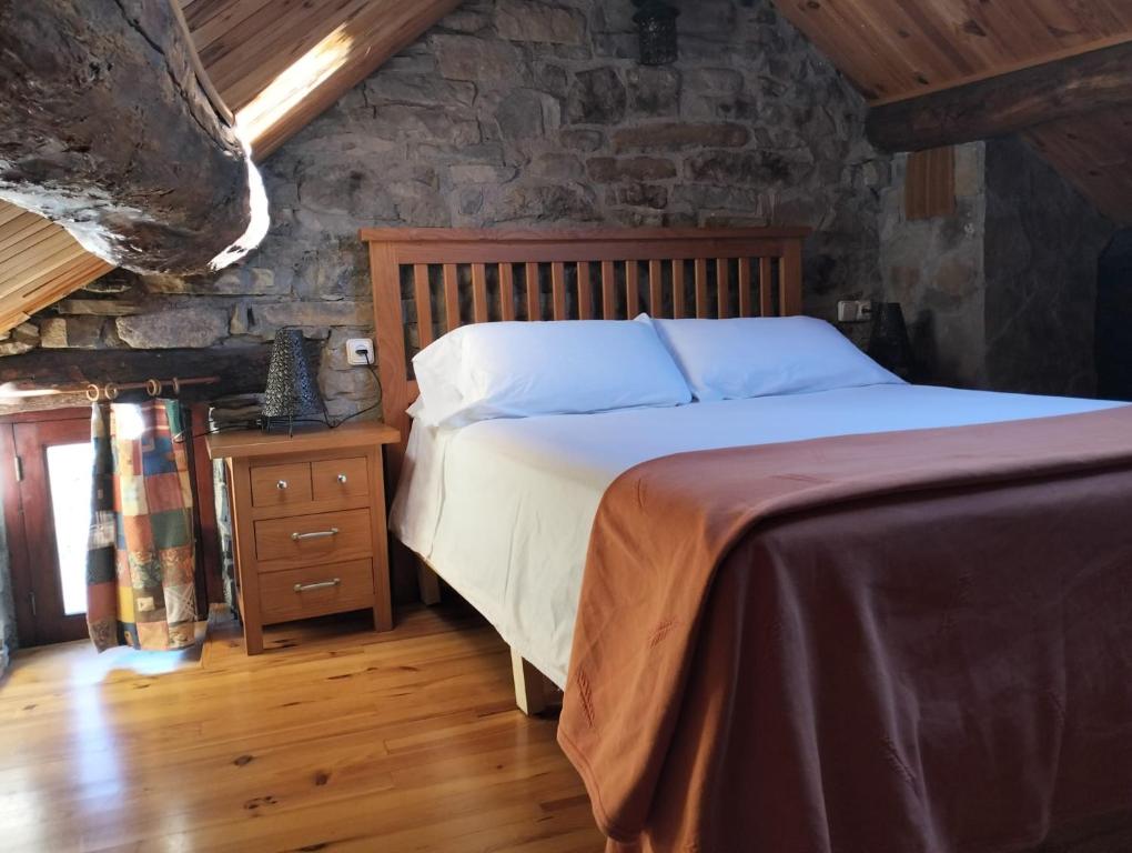 Postel nebo postele na pokoji v ubytování Casa Juez