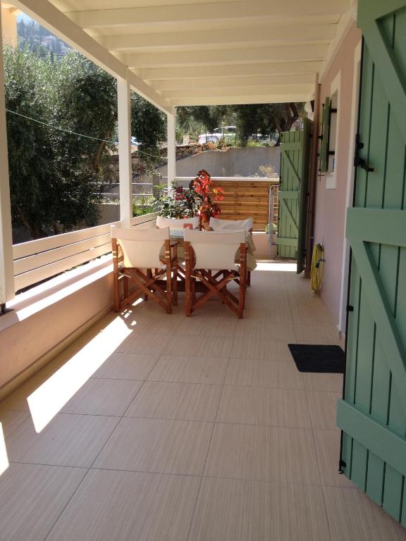 Balkon lub taras w obiekcie Green View Apartments