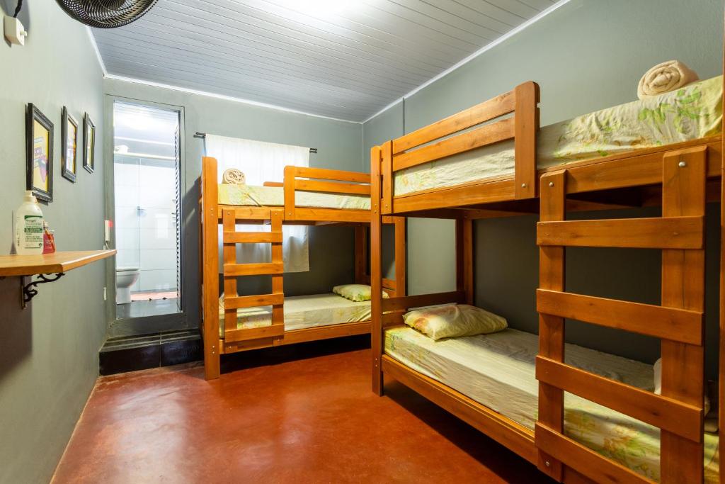 Voodi või voodid majutusasutuse Hostel Gentileza - Guest House toas