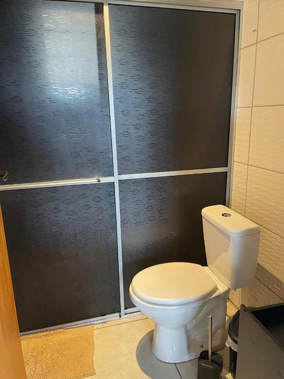 Koupelna v ubytování Pousada Portal Dos Campos