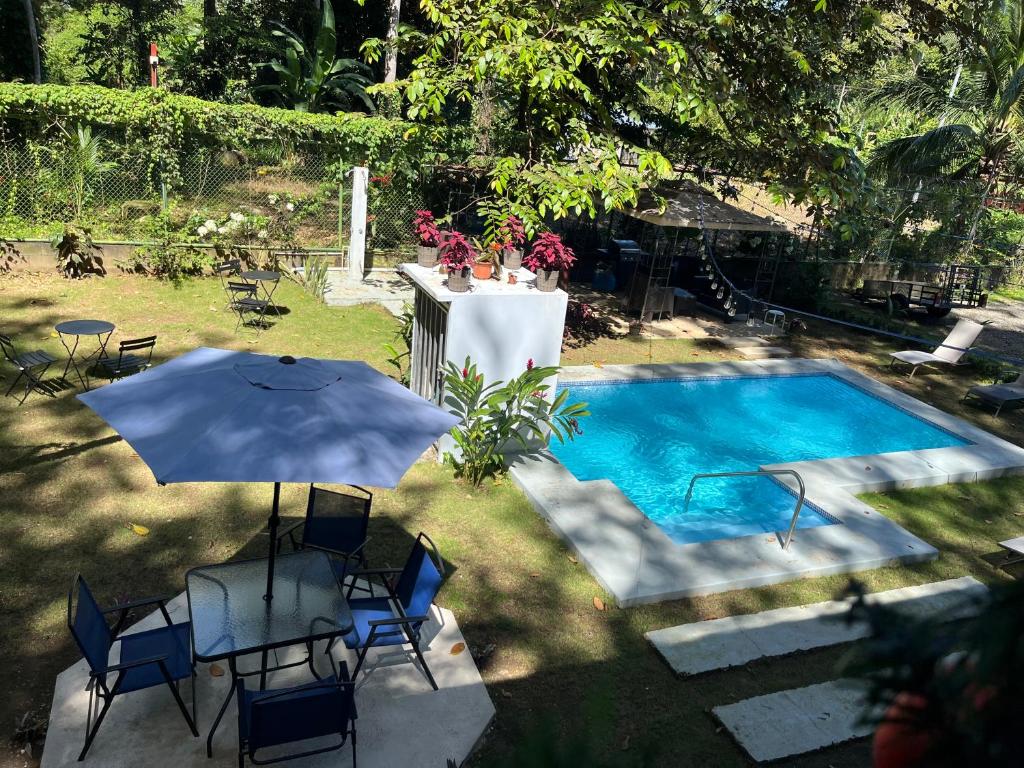 Bazén v ubytování Hotel Azul Coral nebo v jeho okolí