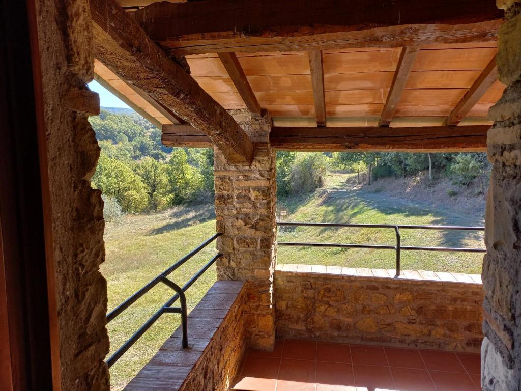 Balkon lub taras w obiekcie Agriturismo La Bulletta