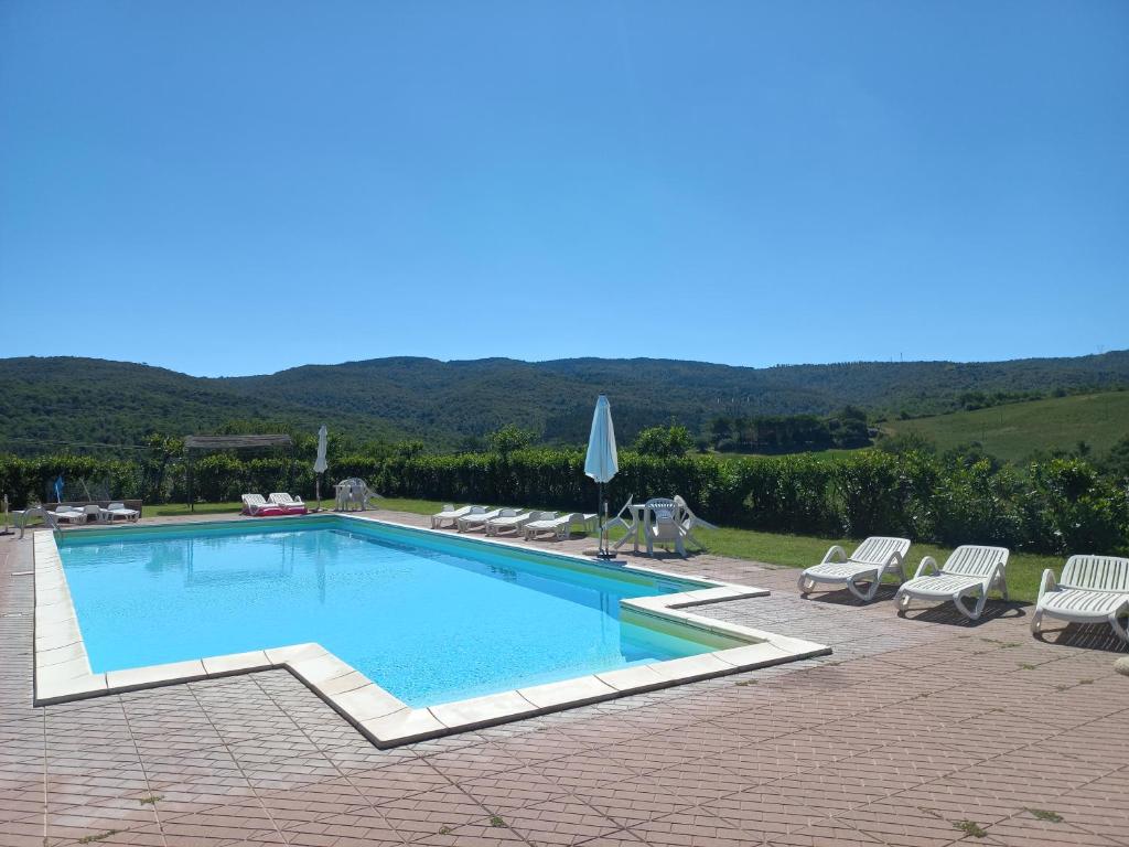 Basen w obiekcie Agriturismo La Bulletta lub w pobliżu
