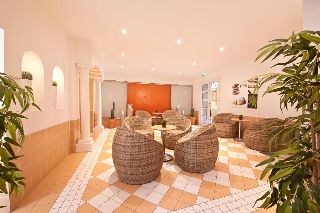 Posezení v ubytování relexa hotel Bad Steben GmbH
