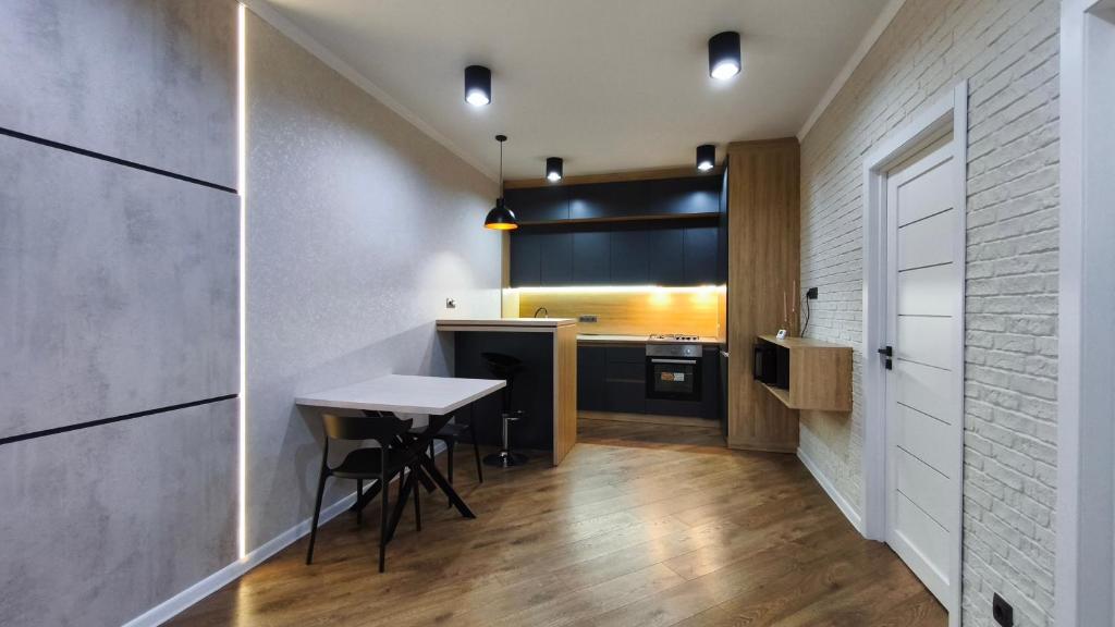 Kuchyň nebo kuchyňský kout v ubytování Avram Iancu Centru Stay