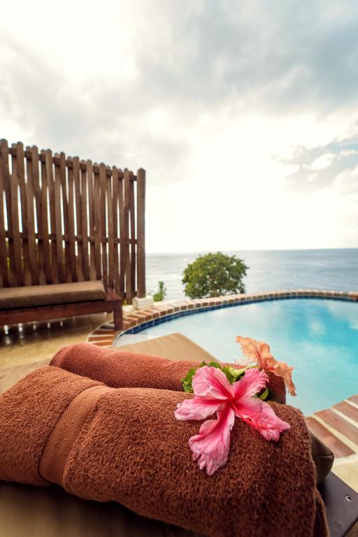 Bazén v ubytování Ti Kaye Resort & Spa nebo v jeho okolí