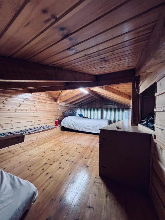 Postel nebo postele na pokoji v ubytování Escape to nature