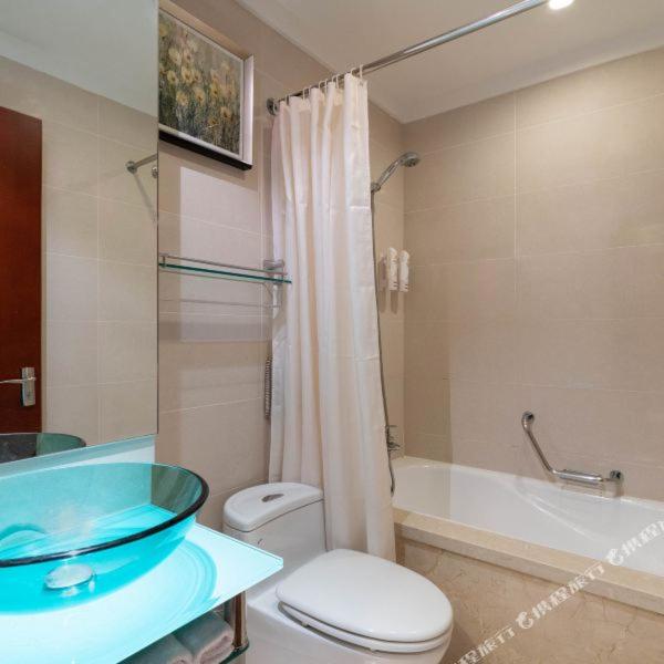 Koupelna v ubytování Shanghai Metropark Jichen Hotel