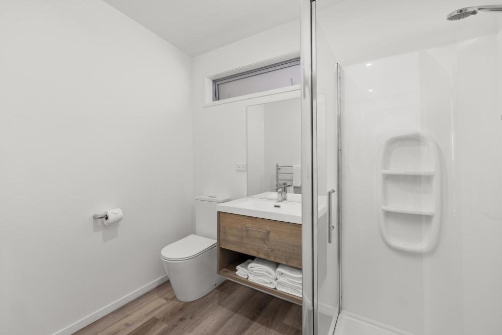 Koupelna v ubytování Ranui Lodge