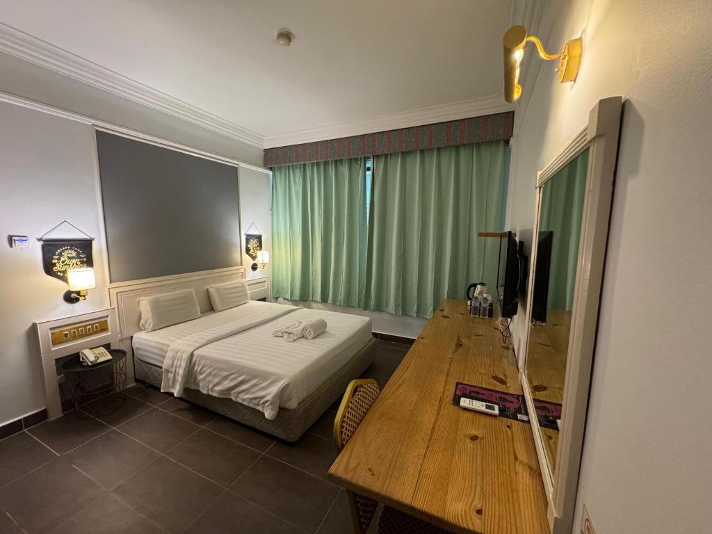 Postel nebo postele na pokoji v ubytování Hotel Deleeton
