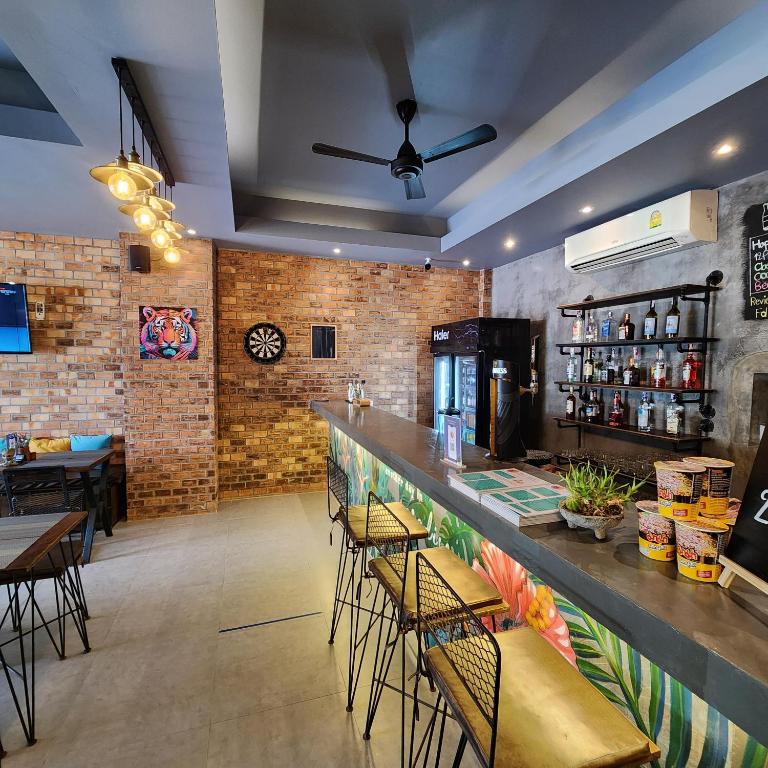 Nápoje v ubytování Hi Samui Hostel