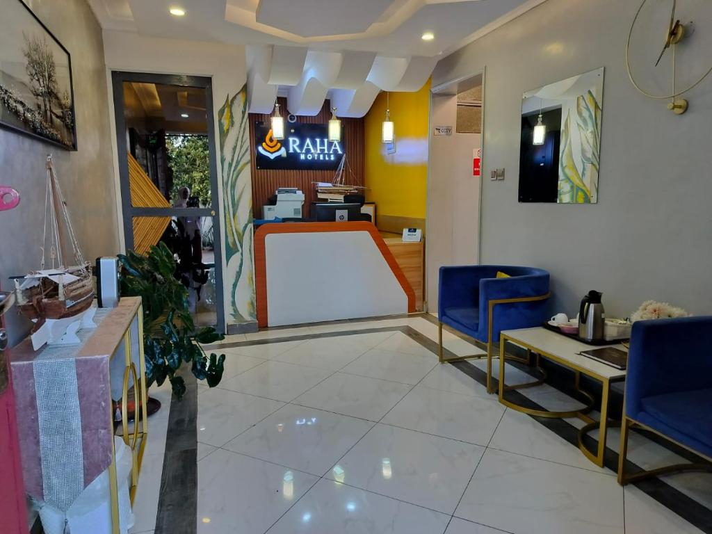 Posezení v ubytování Raha Suites - Westlands