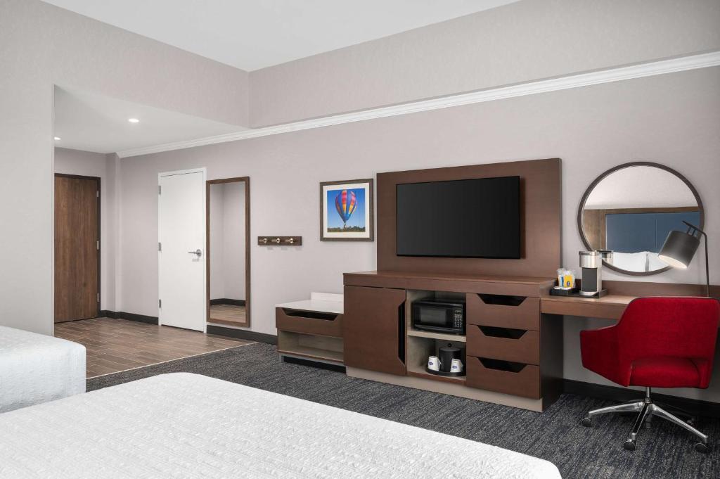 Hampton Inn & Suites by Hilton Pittsboro - クイーンルーム クイーンベッド2台