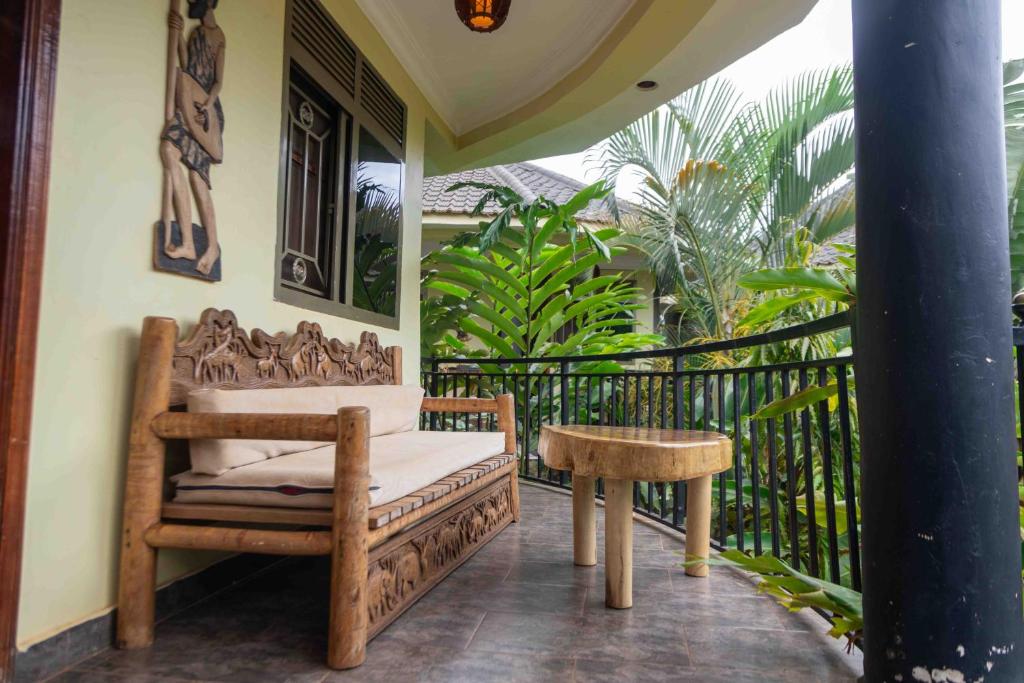 Balkón nebo terasa v ubytování Mirembe Hotels - Source of the Nile Suites