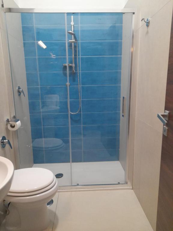 Koupelna v ubytování Hotel Vittorio Veneto Napoli