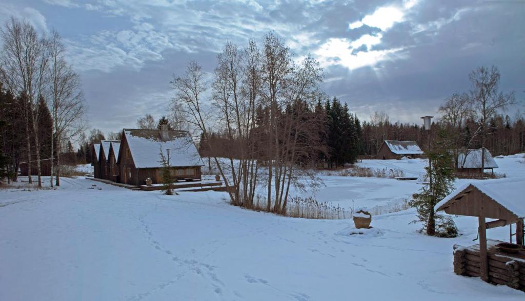Kivi Talu Country Hotel v zimě