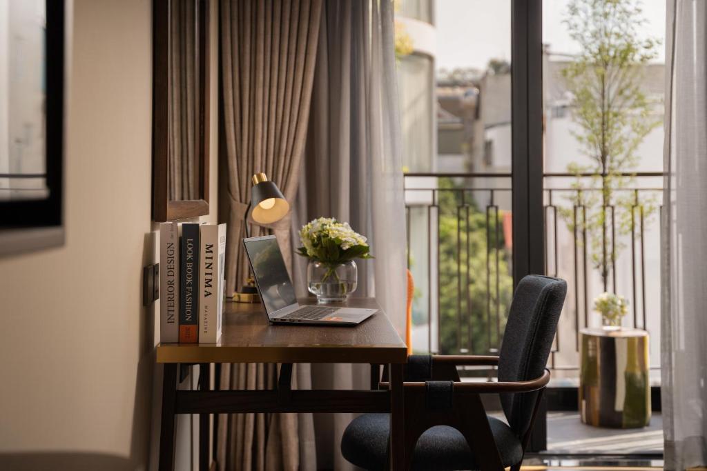 Posezení v ubytování HOTEL de LAGOM