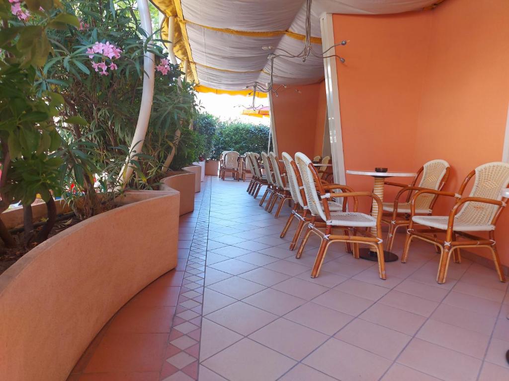 Balkón nebo terasa v ubytování Hotel Joli