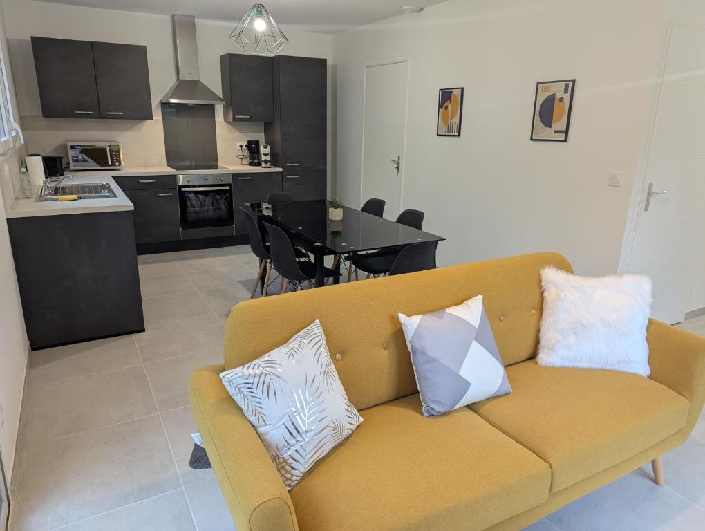 Η κουζίνα ή μικρή κουζίνα στο Une Villa En Montagne