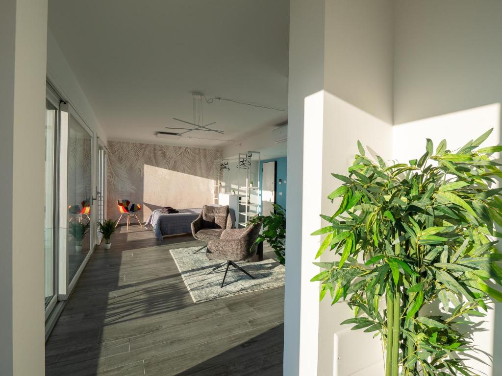 Posezení v ubytování Orchidea House
