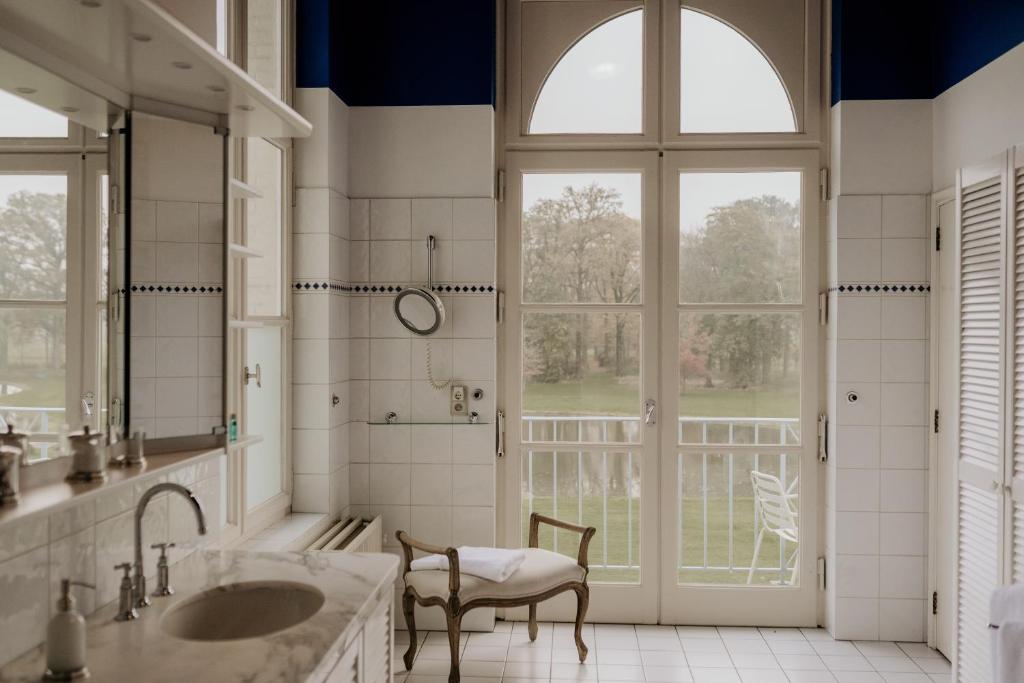 Koupelna v ubytování B&B Kasteel Den Tip