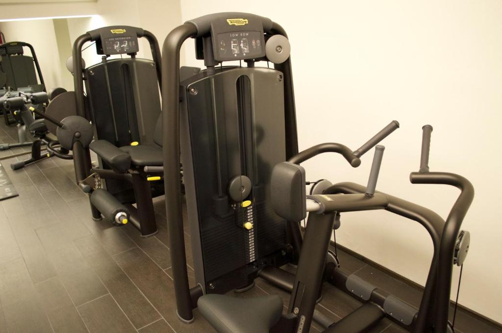 Fitness centrum a/nebo fitness zařízení v ubytování Hotel Colombia