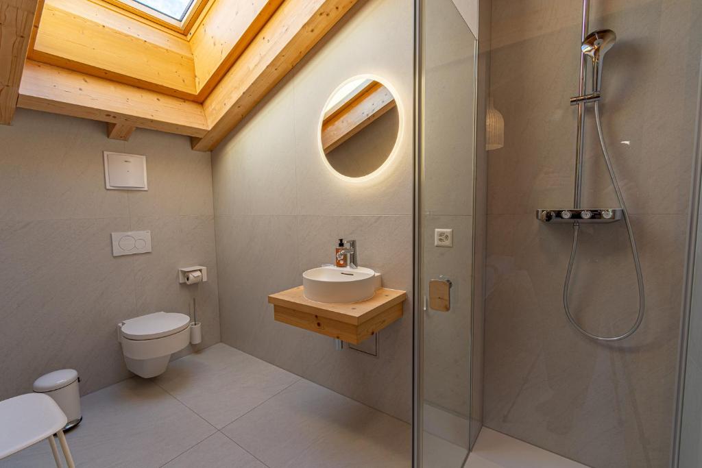 Koupelna v ubytování Luxury Penthouse Sonnenhof